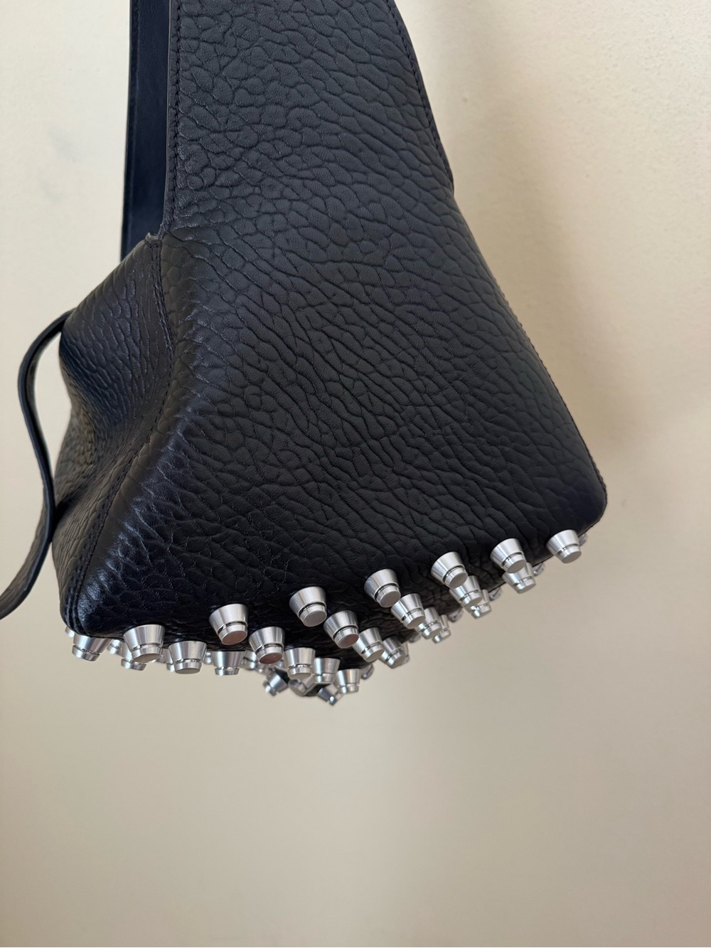 Alexander Wang Medium Rex Shoulder Bag Black Leather - Picture 5 of 12